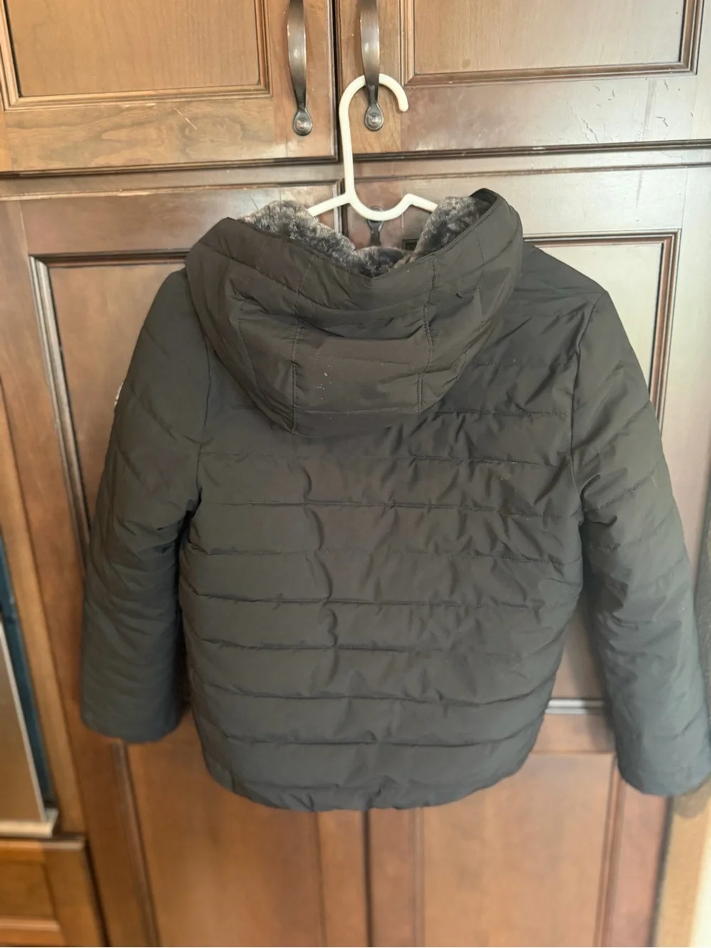 Abercrombie Kids  black Puffer Jacket 9/10